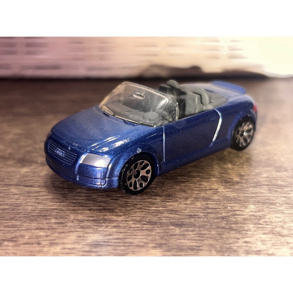 Matchbox 1999 Audi TT Roadster Metal Flake Blue Daddy's Dream Loose Diecast EUC